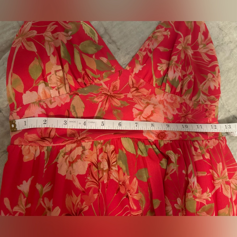 Beautiful Pink Floral Dress